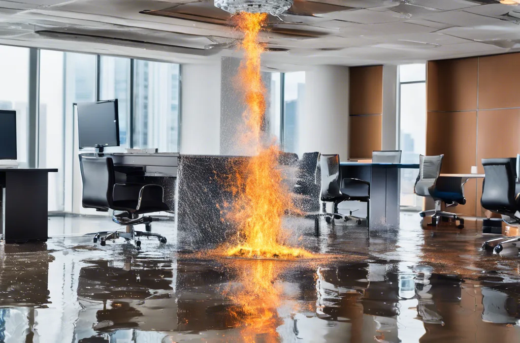 Fire Sprinkler Malfunctions: Water Damage Solutions for Downtown Tampa Offices